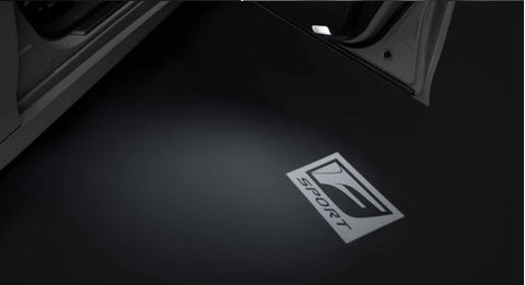 Genuine Lexus Japan 2021-2025 IS F-Sport LED Door Courtesy Projection Lamp Unit Set (SET OF 2)