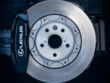 Genuine Lexus Japan 2022-2025 IS 500 V8 5.0L Performance Front Brake Pads with Anti Squeal Shim Kit