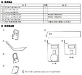 Genuine Toyota Japan 2022-2025 GR 86 Interior Trim Kit - RHD