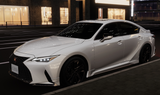 Genuine Lexus Japan 2021-2025 IS Factory Painted Side Skirts with Chrome Garnish