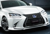 Genuine Lexus Japan 2016-2020 GS Front Spoiler Kit with Chrome Garnish (UNPAINTED)