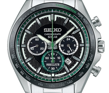 SEIKO × MODELLISTA Premium Solar Drive Premium Chronograph Watch