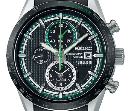 SEIKO × MODELLISTA Premium Solar Drive Premium Chronograph Watch