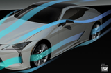 TRD JAPAN 2018-2025 Lexus LC 500/500h Factory Painted Side Skirts