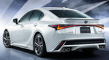 Genuine Lexus Japan 2021-2025 IS Factory Painted Rear Spoiler Kit with Chrome Garnish