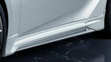 Genuine Lexus Japan 2021-2025 IS Factory Painted Side Skirts with Chrome Garnish