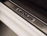 Genuine Lexus Japan 2017-2020 IS F-Sport Front Scuff Plate Set with LEXUS Logo