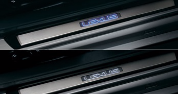 Genuine Lexus Japan 2021-2025 IS Illuminated Door Scuff Plate Set