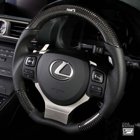 TOM'S JAPAN 2011-2019 CT Real Carbon Fiber and Gun Grip Racing Steering Wheel