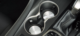 Genuine Lexus Japan 2016-2022 RX/RX-L Aluminum Cup Holder Plate Set