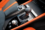 Genuine Lexus Japan 2016-2020 GS-F Punching Leather Shift Knob (Blue and Orange Stitching)