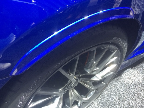 Genuine Lexus Japan 2016-2019 GS-F Factory Painted Rear Fender Flares Wheel Arch Set