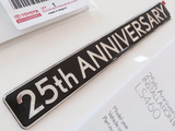 Genuine Lexus Europe 2015 Lexus 25th ANNIVERSARY Edition Badge