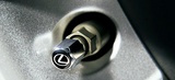 Genuine Lexus Japan Wheel Valve Caps (Chrome)