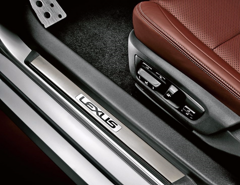 Genuine Lexus Japan 2013-2015 GS F-Sport Scuff Plate Set (SET OF 4)