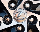 Genuine Lexus Japan 2013-2025 Premium PKG Wheel Center Caps (SET OF 4)