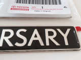 Genuine Lexus Europe 2015 Lexus 25th ANNIVERSARY Edition Badge