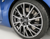 Genuine Lexus Japan 2011-2025 F-Sport Factory PKG Wheel Center Caps (SET OF 4)