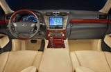 Genuine Lexus Japan 2007-2012 LS 600h Chrome and Real Wood Premium Shift Knob