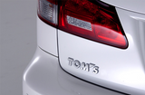 TOM'S JAPAN Chrome Rear Emblem