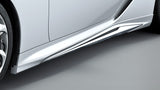 Genuine Lexus Japan 2018-2025 LC Factory Painted Side Skirts with Chrome Garnish