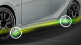 TRD JAPAN 2021-2025 Lexus IS F-Sport Factory Painted Side Skirts