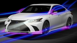 TRD JAPAN 2022-2025 Lexus ES Factory Painted Side Skirts