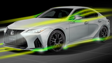 TRD JAPAN 2021-2025 Lexus IS F-Sport Factory Painted Side Skirts