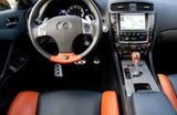 Genuine Lexus Japan 2008-2014 IS-F CCSR Style Orange Steering Wheel Kit