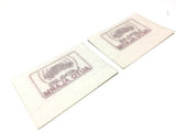 Genuine Lexus Japan Auto Alarm Label Set (Set of 2)