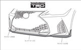 TRD JAPAN 2021-2024 Lexus IS F-Sport Factory Painted Front Spoiler Kit