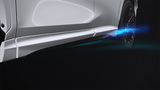 TRD JAPAN 2022-2025 Lexus NX F-Sport Factory Painted Side Skirts
