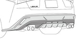 TRD JAPAN 2021-2025 Lexus IS F-Sport Factory Painted Rear Diffuser Kit