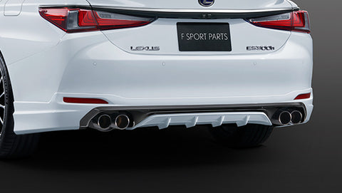 TRD JAPAN 2022-2025 Lexus ES Factory Painted Rear Diffuser and Dual Exhaust System