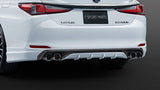 TRD JAPAN 2022-2025 Lexus ES Factory Painted Rear Diffuser and Dual Exhaust System