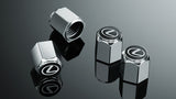 Genuine Lexus Japan Wheel Valve Caps (Chrome)