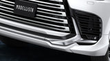 Genuine Lexus Japan 2022-2025 LX Factory Painted Front Spoiler with Chrome Garnish
