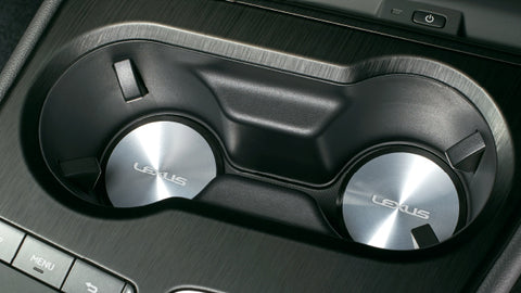 Genuine Lexus Japan 2019-2025 UX Aluminum Cup Holder Plate Set