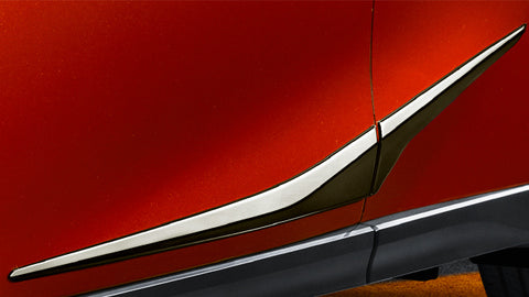 Genuine Lexus Japan 2019-2025 UX Black Chrome Body-Side Garnish Set (SET OF 4)