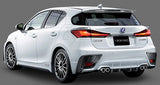 TRD JAPAN 2018-2020 Lexus CT Rear Diffuser Kit (UNPAINTED) and Dual Exhaust System