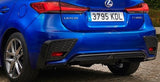 Genuine Lexus Japan 2018-2020 CT F-Sport Rear Bumper Mesh Bezel Set