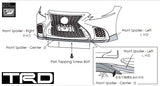 TRD JAPAN 2018-2020 Lexus LS 500/500h F-Sport Front Spoiler Kit (UNPAINTED)