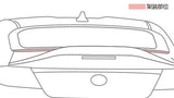 Genuine Toyota Japan 2022-2023 GR 86 Rear Aero-Stabilizing Cover with GR Logo