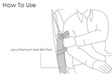 Genuine Lexus Japan Premium Seat Belt Pad