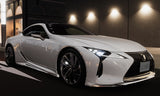 Genuine Lexus Japan 2018-2025 LC Factory Painted Side Skirts with Chrome Garnish