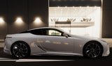 Genuine Lexus Japan 2018-2025 LC Factory Painted Side Skirts with Chrome Garnish