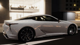 Genuine Lexus Japan 2018-2025 LC Factory Painted Side Skirts with Chrome Garnish