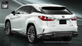 TRD JAPAN 2016-2019 Lexus RX Rear Diffuser Kit and Dual Exhaust System (UNPAINTED)