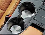 Genuine Lexus Japan 2021-2025 IS Aluminum Cup Holder Plate Set