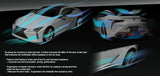 TRD JAPAN 2018-2025 Lexus LC 500/500h Factory Painted Side Skirts
